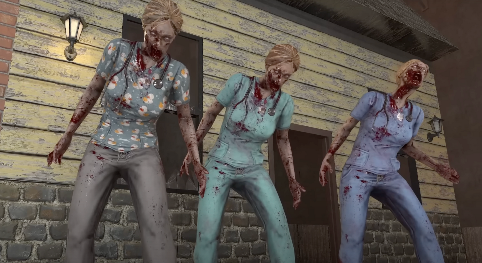 New zombie designs and variants with unique outfits