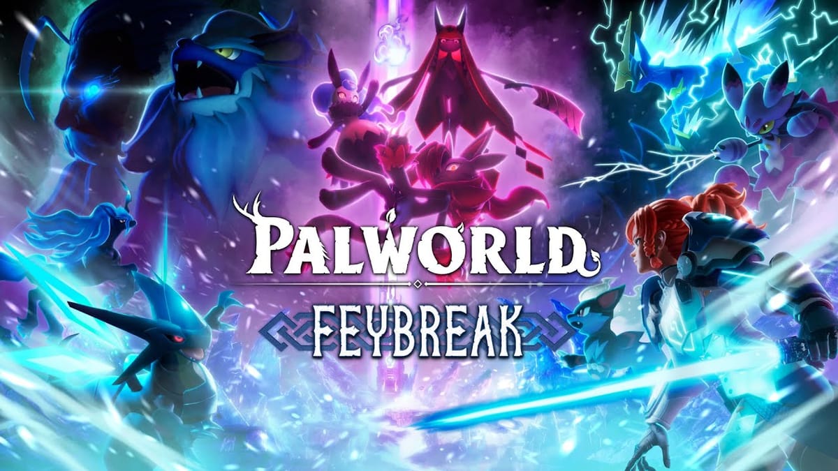 Palworld Feybreak update - tampilan pulau baru yang sangat luas