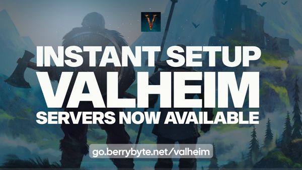 Private instant setup server hosting for Valheim powered by BerryByte