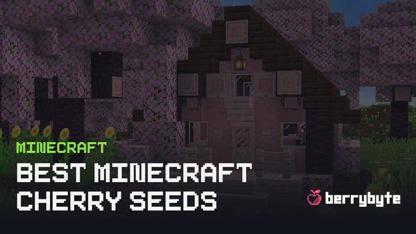5 Minecraft Cherry Blossom Seeds & Location Coordinates (1.21)